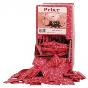 Peber i portionsbreve krt/2000